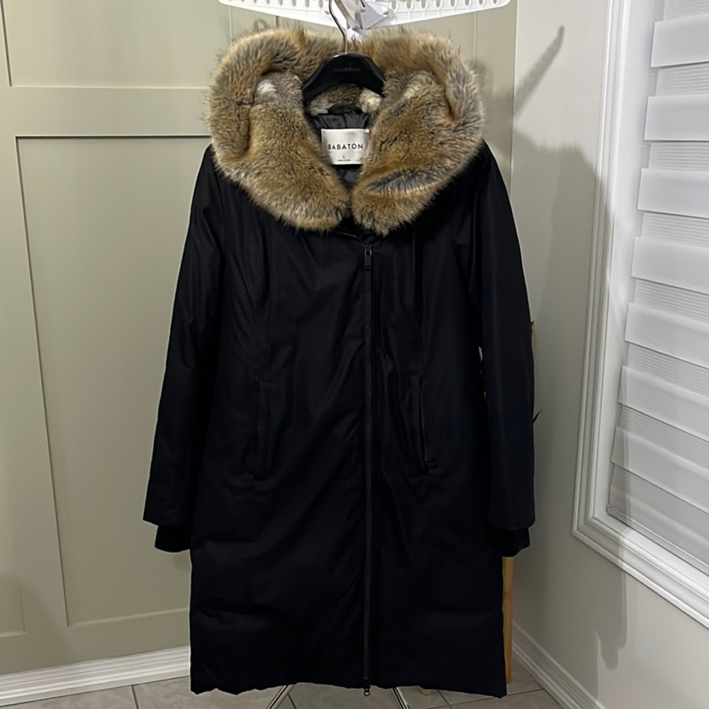 Babaton St. Moritz Black Parka